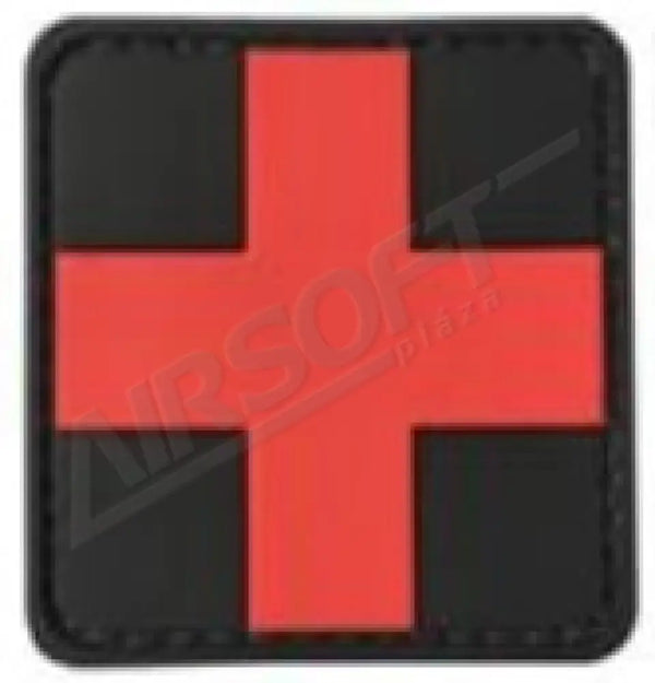 Patch 1048 - Cross Medic Black And Red Felvarrók