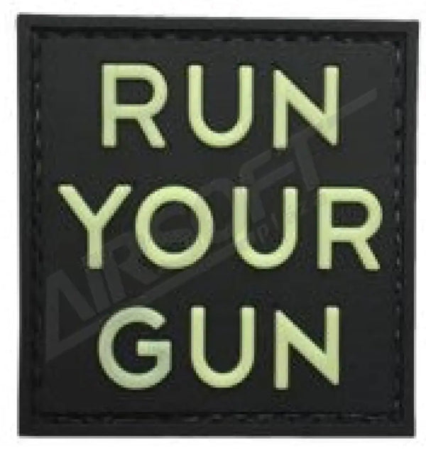 Patch 1115 - Run Your Gun Felvarrók