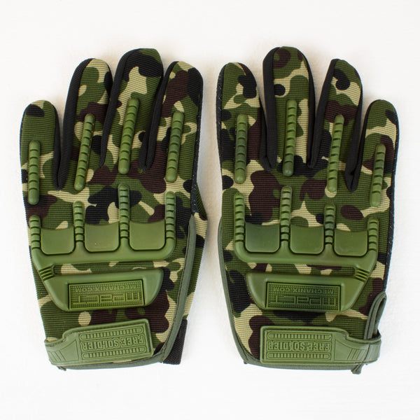 MECHANIX M-PACT KESZTYŰ CSÍKOS TENYÉRREL  - WOODLAND - XL