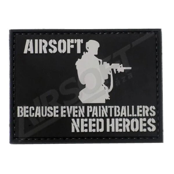 3D PVC PATCH - AIRSOFT BECAUSE EVEN