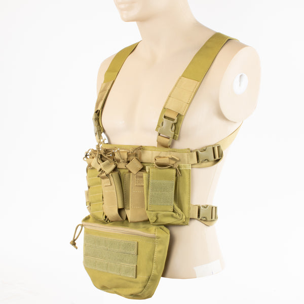 TAKTIKAI MELLÉNY CHEST RIG - TAN (AP015)