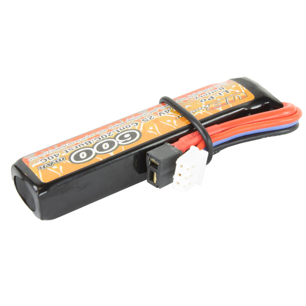 VB POWER 600mAh 20c 7.4V LIPO AEP AIRSOFT AKKUMULÁTOR MINI T-CSATLAKOZÓVAL (AP-906)