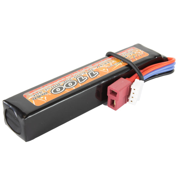 VB POWER 1100mAh 11.1V 20C LIPO AIRSOFT AKKUMULÁTOR T-CSATLAKOZÓVAL (AP-915B)