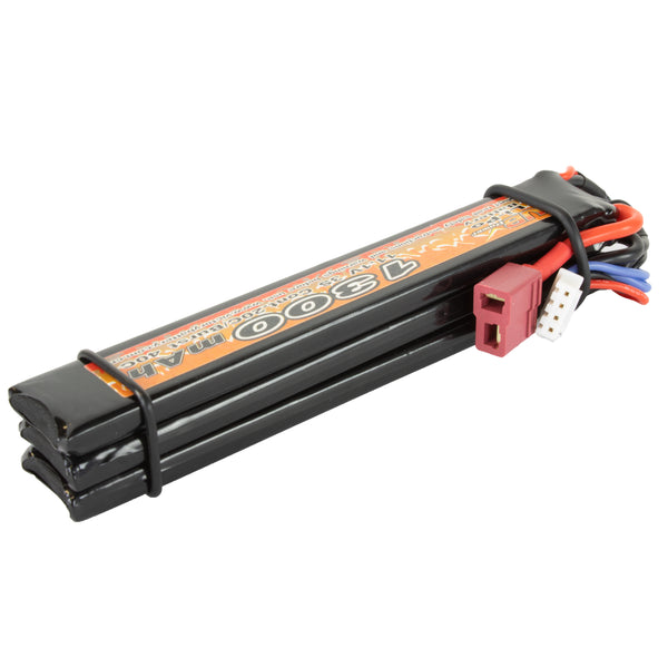 VB POWER 1300mAh 11.1V 20C LIPO AIRSOFT AKKUMULÁTOR T-CSATLAKOZÓVAL - PILLANGÓ AKKU (AP-923B)