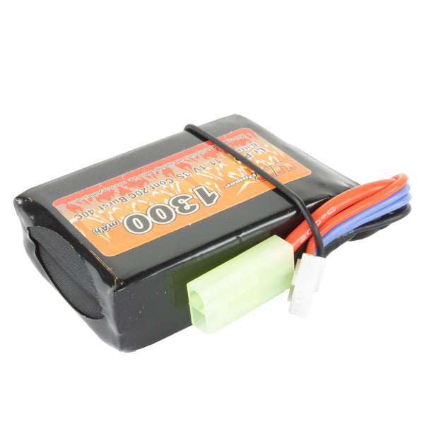 VB POWER 1300mAh 11.1V 20C LIPO AIRSOFT AKKUMULÁTOR - PEQ BOXBA (AP-925)