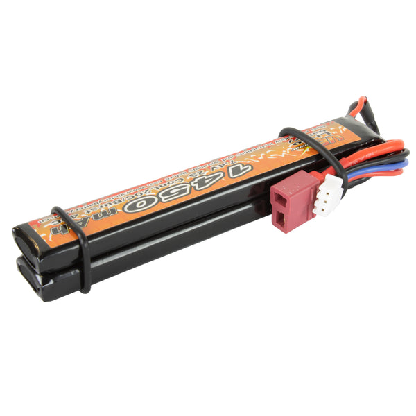 VB POWER 1450mAh 7.4V 20C LIPO AIRSOFT AKKUMULÁTOR T-CSATLAKOZÓVAL - PILLANGÓ AKKU (AP-934B)