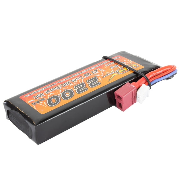 VB POWER 2200mAh 7.4V 20C LIPO AIRSOFT AKKUMULÁTOR T-CSATLAKOZÓVAL (AP-957B)