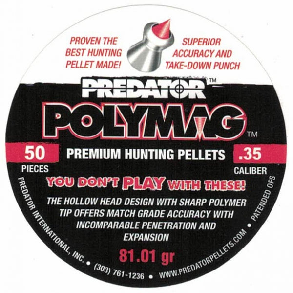 JSB POLYMAG 9 mm 5.250 g - 50db