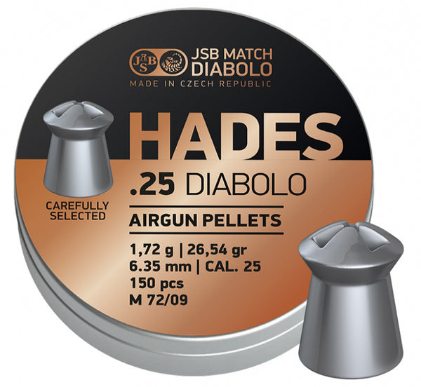 JSB HADES CAL .25 6,350 mm 1,720g - 150db