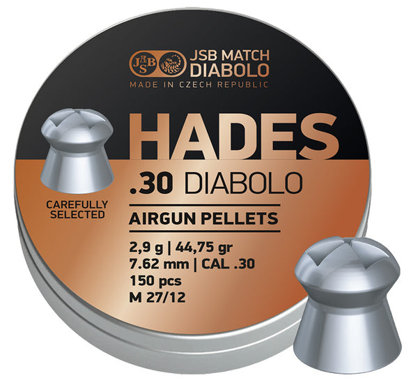 JSB HADES CAL .30 7,62 mm 2,9g - 150db