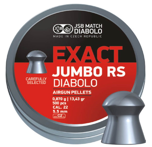 JSB EXACT JUMBO RS 5,52 mm 0,870g - 500db