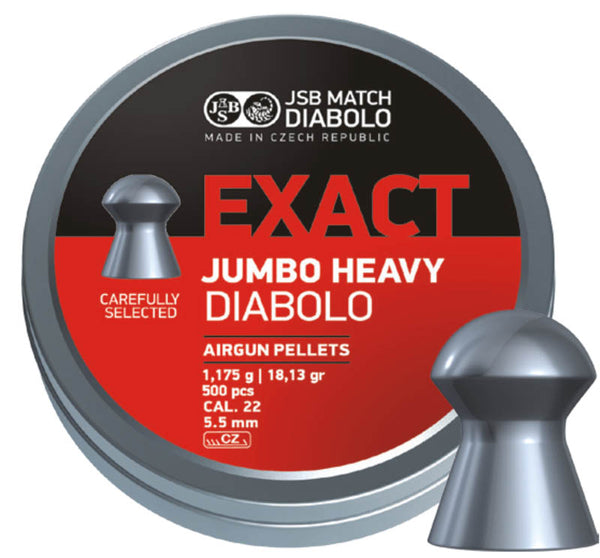 JSB EXACT JUMBO HEAVY 5,5 mm 1,175g - 500db