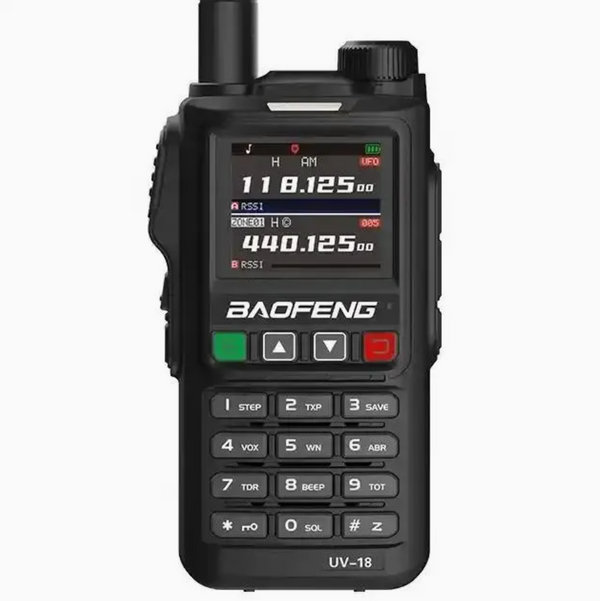 Baofeng UV-18 kétsávos (UHF/VHF) kézi adó-vevő