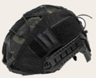 PJ/BJ HÁLÓS SISAK HUZAT - BLACK MULTICAM (AP026)