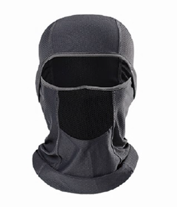 SÍMASZK/ BALACLAVA MASZK LÉGÁTERESZTŐS- FEKETE (AP005)