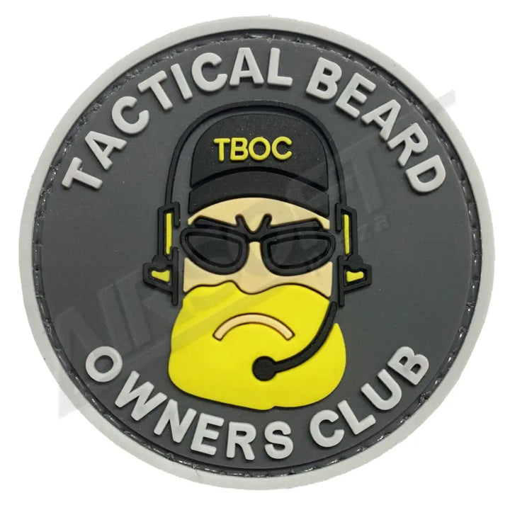 PATCH 0085 - TACTICAL BEARD - FEKETE