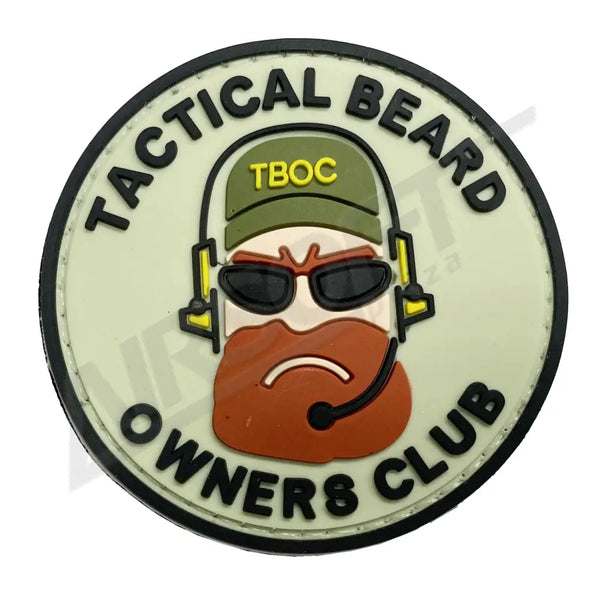 PATCH 0087 - TACTICAL BEARD - ZÖLD