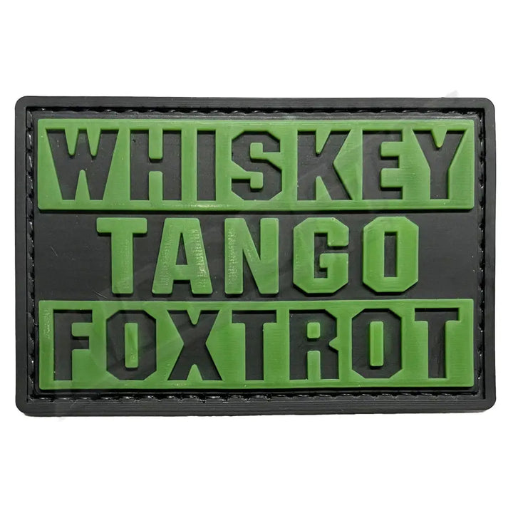 PATCH 0173  - WHISKEY TANGO FOXTROT - OD