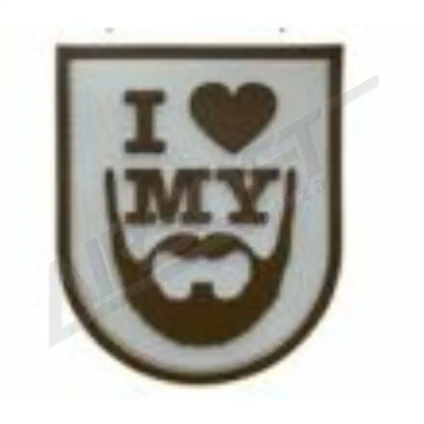 PATCH 0348 - I LOVE MY BEARD - BARNA