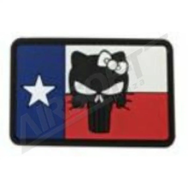 PATCH 0384 - TEXAS ZÁSZLÓ PUNISHER KITTY