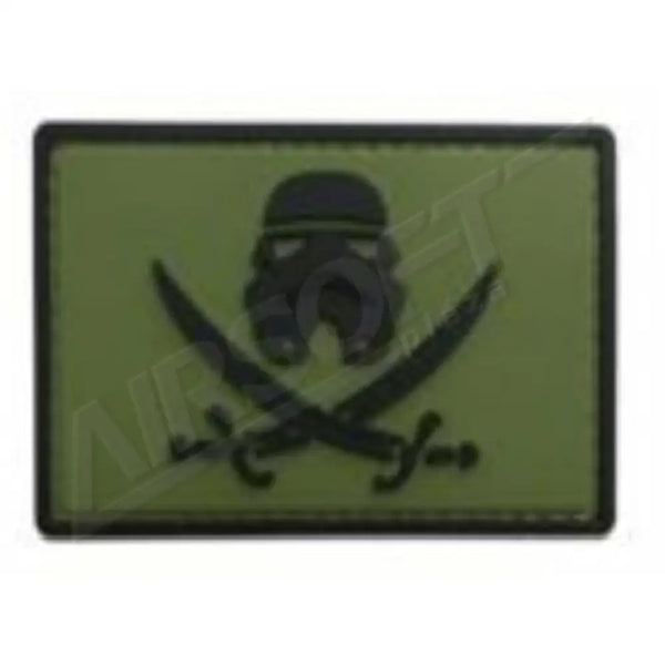 PATCH 0394 - STAR WARS STORMTROOPER W SWORDS - OD