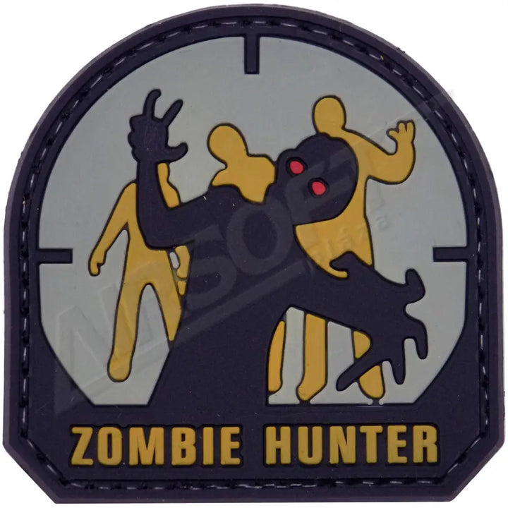 PATCH 0460 - ZOMBIE HUNTER - FEKETE-SÁRGA