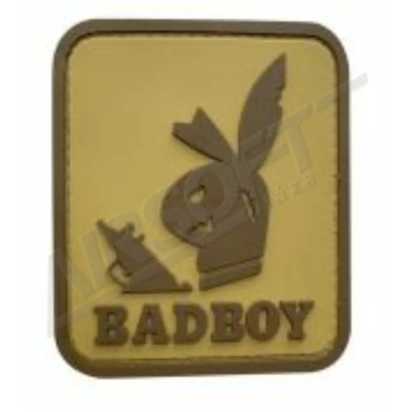 PATCH 0530 - BAD BOY WITH GUN - TAN