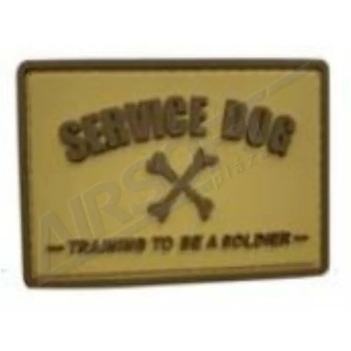 PATCH 0538 - SERVICE DOG - TAN