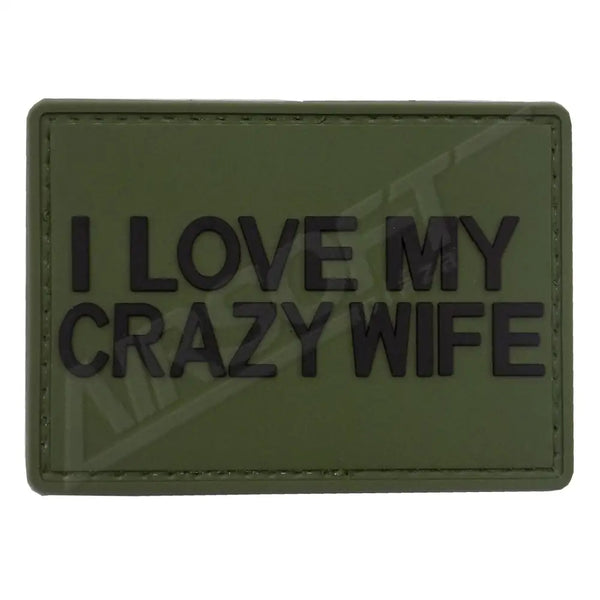 PATCH 0541 - I LOVE MY CRAZY WIFE - OD