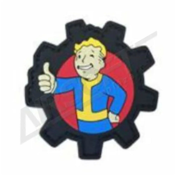 PATCH 0717 - FALLOUT THUMBS UP BOY - FEKETE