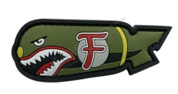 Patch 0761 - F-Bomb Shark Felvarrók