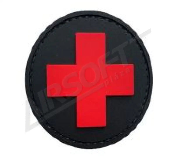 Patch 0764 - Medic Kör Pvc Fekete Felvarrók