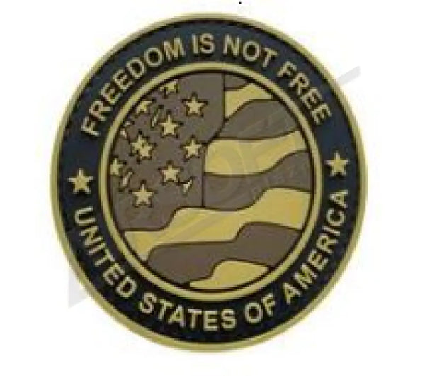 Patch 0766 - Freedom Is Not Free Usa Tan Felvarrók