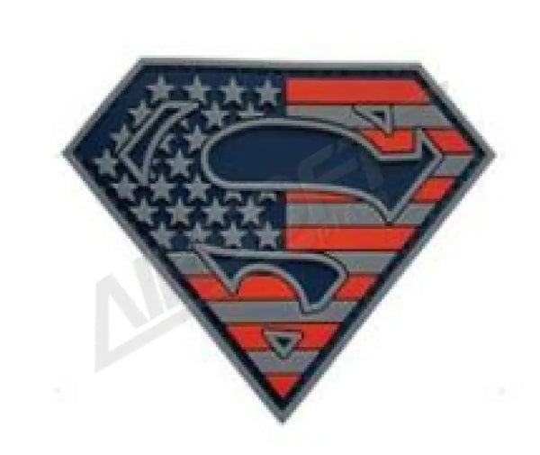 Patch 0775 - Superman Shield Usa Felvarrók