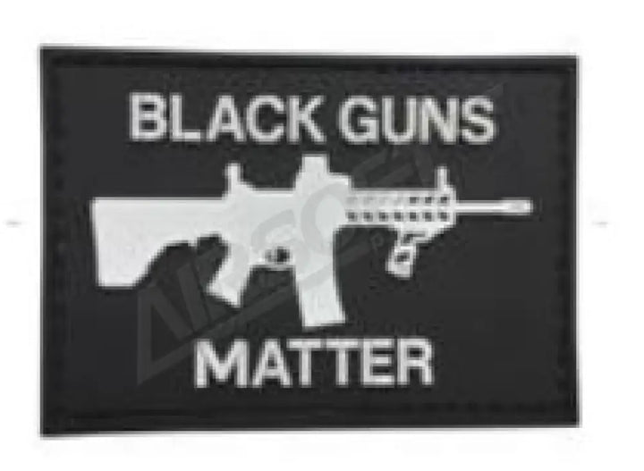 Patch 0782 - Black Guns Matter Fekete Felvarrók