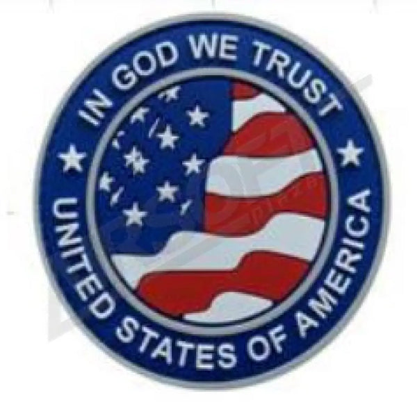 Patch 0788 - In God We Trust Usa Kék Felvarrók