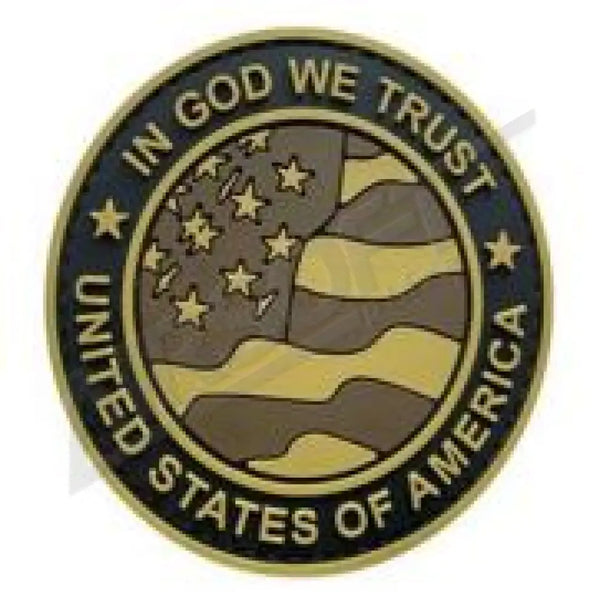 Patch 0789 - In God We Trust Usa Tan Felvarrók