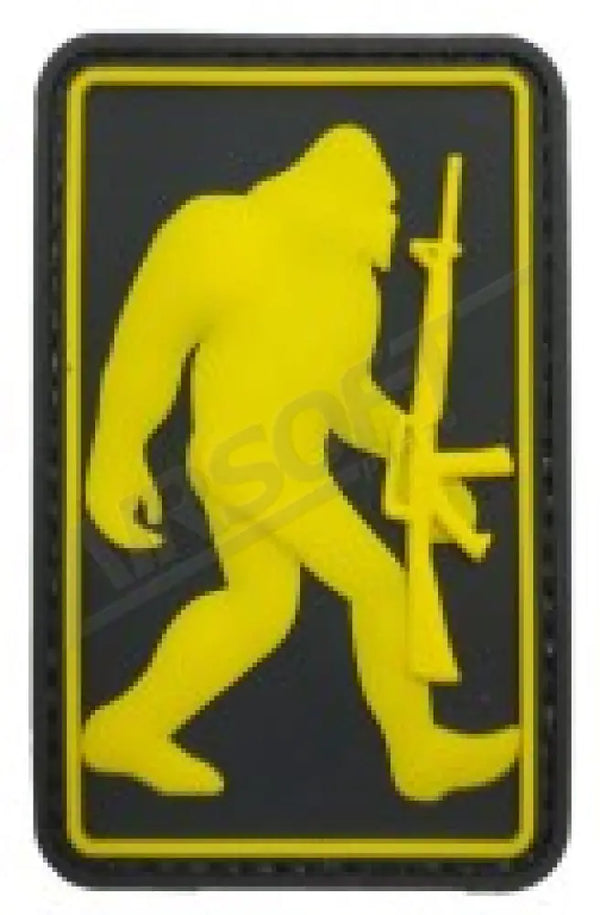 Patch 1066 - Tactical Big Foot Black Yellow Felvarrók