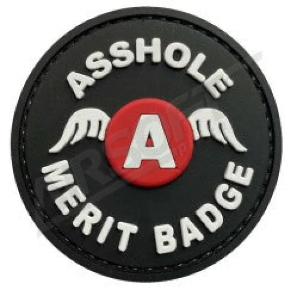 Patch 1093 - Asshole Merit Badge Felvarrók