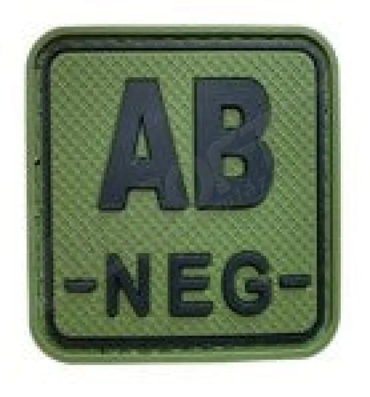 Patch 1122 - Ab Neg Green Felvarrók