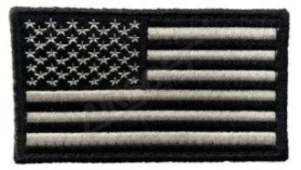 Patch 1146 - Us Zászló Forward Fekete/Fehér Felvarrók