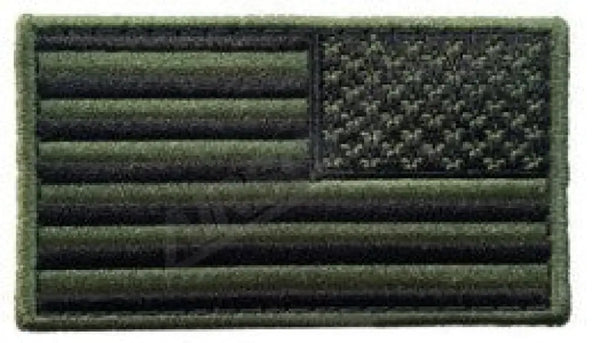 Patch 1148 - Us Zászló Reverse Zöld Felvarrók