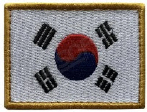 Patch 1160 - Dél-Korea Zászló Felvarrók