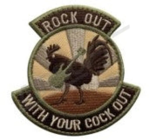 Patch 1170 - Rock Out With Your Cock Felvarrók