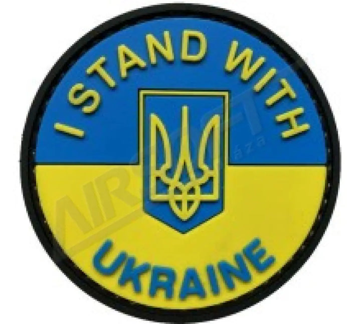 Patch 1184 - I Stand With Ukraine Embléma Felvarrók