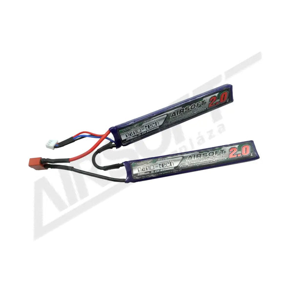 Turnigy nano-tech 2000mah 2S 15-25C Lipo Airsoft akkumulátor NG2000B.2S.15