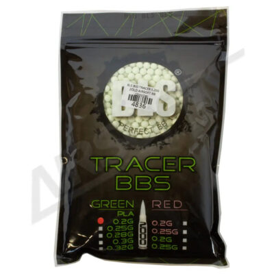 BLS BIO TRACER 0,20G ZÖLD AIRSOFT BB (2000DB)
