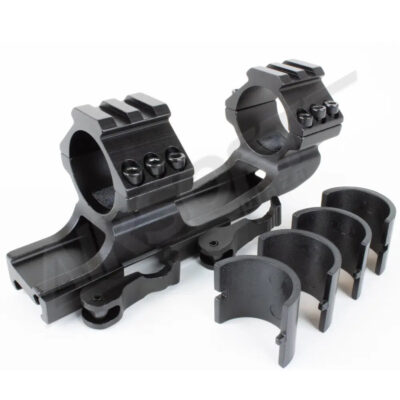 QD TÁVCSŐ SZERELÉK KÉT RÉSSZEL - 30/25,4mm - 30/25,4mm (AP581)