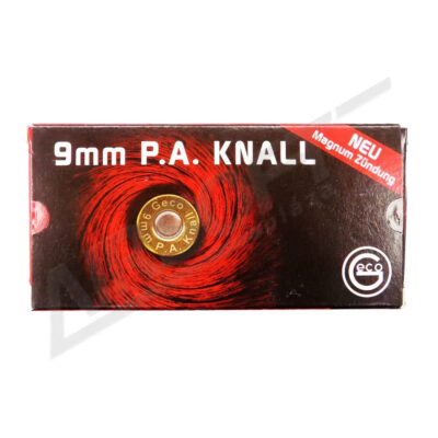 GECO 9mm P.A riasztó töltény (maroktáras) 50db