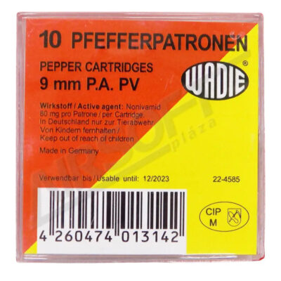 WADIE 9MM P.A PEPPER TÖLTÉNY - MAROKTÁRAS